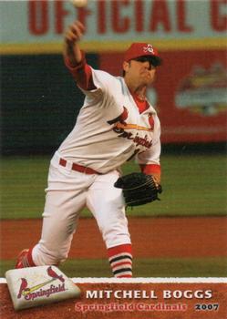 2007 Grandstand Springfield Cardinals Chevy SGA #NNO Mitchell Boggs Front