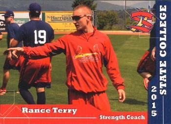 2015 Grandstand State College Spikes #NNO Rance Terry Front
