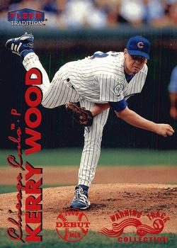 1999 Fleer Tradition - Warning Track Collection #4W Kerry Wood Front