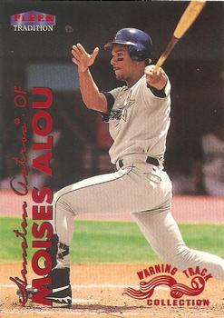 1999 Fleer Tradition - Warning Track Collection #17W Moises Alou Front