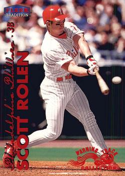 1999 Fleer Tradition - Warning Track Collection #24W Scott Rolen Front