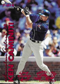 1999 Fleer Tradition - Warning Track Collection #26W Ken Caminiti Front