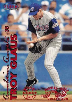 1999 Fleer Tradition - Warning Track Collection #50W Troy Glaus Front
