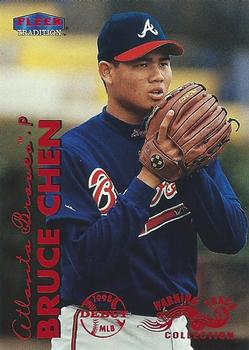 1999 Fleer Tradition - Warning Track Collection #54W Bruce Chen Front