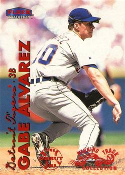 1999 Fleer Tradition - Warning Track Collection #59W Gabe Alvarez Front