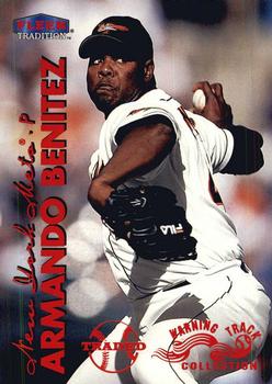 1999 Fleer Tradition - Warning Track Collection #67W Armando Benitez Front