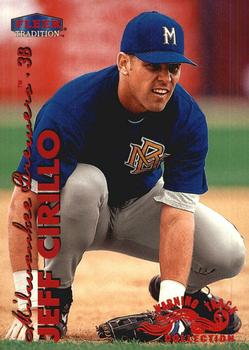 1999 Fleer Tradition - Warning Track Collection #74W Jeff Cirillo Front