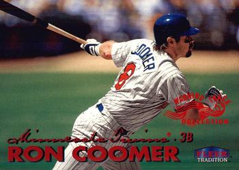 1999 Fleer Tradition - Warning Track Collection #88W Ron Coomer Front