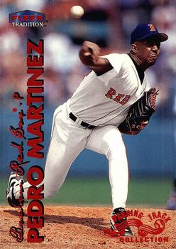 1999 Fleer Tradition - Warning Track Collection #116W Pedro Martinez Front