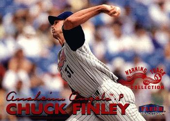 1999 Fleer Tradition - Warning Track Collection #141W Chuck Finley Front
