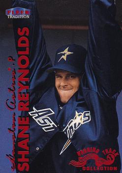 1999 Fleer Tradition - Warning Track Collection #193W Shane Reynolds Front