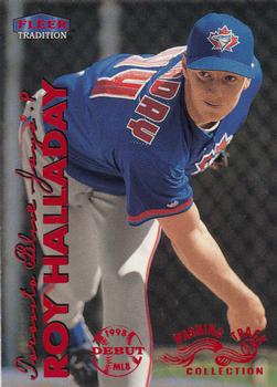 1999 Fleer Tradition - Warning Track Collection #221W Roy Halladay Front