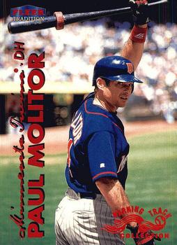1999 Fleer Tradition - Warning Track Collection #222W Paul Molitor Front