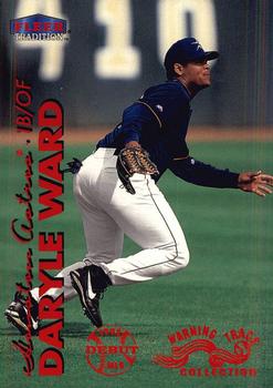 1999 Fleer Tradition - Warning Track Collection #244W Daryle Ward Front