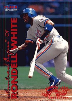 1999 Fleer Tradition - Warning Track Collection #250W Rondell White Front