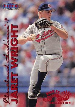 1999 Fleer Tradition - Warning Track Collection #251W Jaret Wright Front