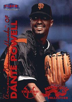 1999 Fleer Tradition - Warning Track Collection #313W Dante Powell Front