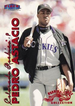 1999 Fleer Tradition - Warning Track Collection #319W Pedro Astacio Front