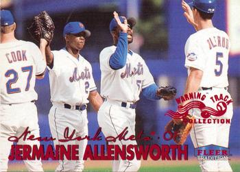 1999 Fleer Tradition - Warning Track Collection #320W Jermaine Allensworth Front