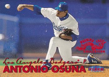 1999 Fleer Tradition - Warning Track Collection #323W Antonio Osuna Front