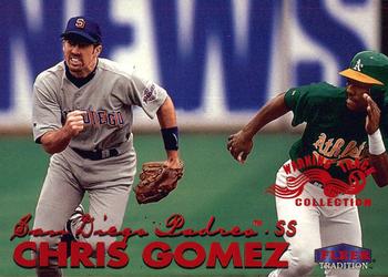 1999 Fleer Tradition - Warning Track Collection #328W Chris Gomez Front