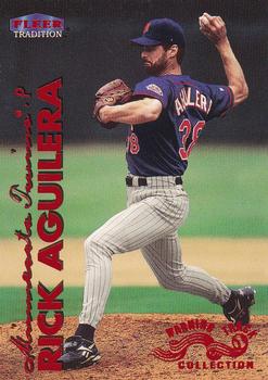 1999 Fleer Tradition - Warning Track Collection #332W Rick Aguilera Front