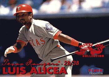 1999 Fleer Tradition - Warning Track Collection #340W Luis Alicea Front