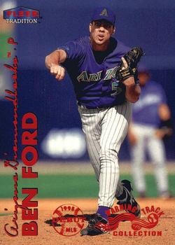 1999 Fleer Tradition - Warning Track Collection #343W Ben Ford Front