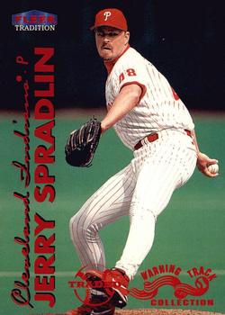 1999 Fleer Tradition - Warning Track Collection #363W Jerry Spradlin Front