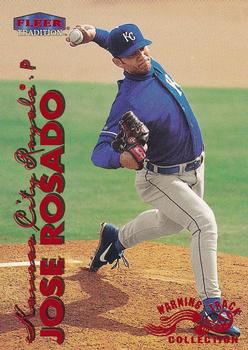 1999 Fleer Tradition - Warning Track Collection #432W Jose Rosado Front