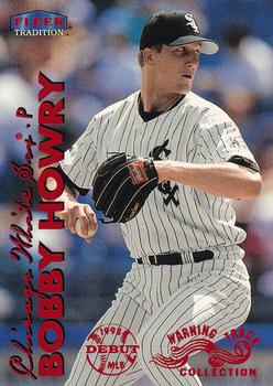 1999 Fleer Tradition - Warning Track Collection #434W Bobby Howry Front