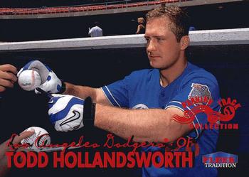 1999 Fleer Tradition - Warning Track Collection #449W Todd Hollandsworth Front