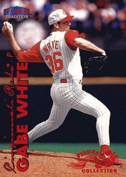 1999 Fleer Tradition - Warning Track Collection #450W Gabe White Front