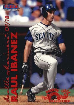 1999 Fleer Tradition - Warning Track Collection #468W Raul Ibanez Front