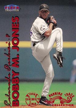 1999 Fleer Tradition - Warning Track Collection #503W Bobby M. Jones Front