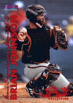1999 Fleer Tradition - Warning Track Collection #520W Brian Johnson Front