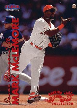 1999 Fleer Tradition - Warning Track Collection #522W Mark McLemore Front