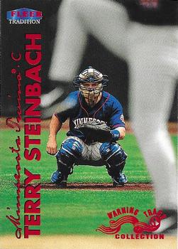 1999 Fleer Tradition - Warning Track Collection #533W Terry Steinbach Front