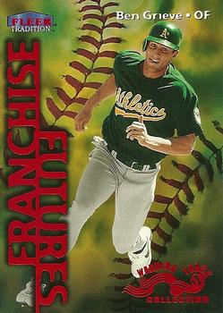 1999 Fleer Tradition - Warning Track Collection #582W Ben Grieve Front