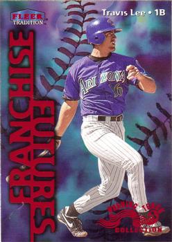 1999 Fleer Tradition - Warning Track Collection #586W Travis Lee Front