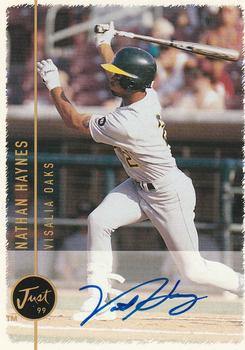 1999 Just - Autographs #NNO Nathan Haynes Front
