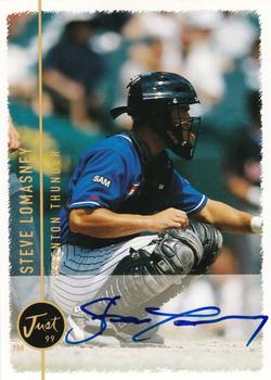 1999 Just - Autographs #NNO Steve Lomasney Front