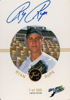 1999 Just - Autographs Die Cuts #NNO Ryan Rupe Front