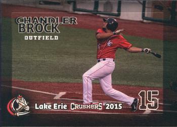 2015 Lake Erie Crushers #NNO Chandler Brock Front