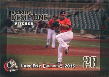 2015 Lake Erie Crushers #NNO Daniel DeSimone Front