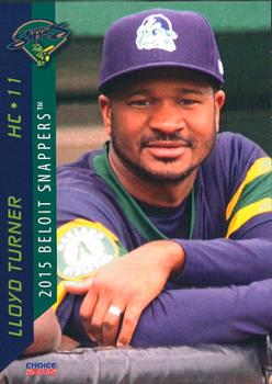 2015 Choice Beloit Snappers #30 Lloyd Turner Front