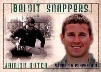 2010 Grandstand Beloit Snappers #NNO Jamion Botch Front