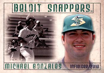 2010 Grandstand Beloit Snappers #NNO Michael Gonzales Front