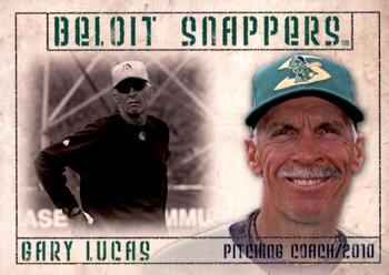 2010 Grandstand Beloit Snappers #NNO Gary Lucas Front