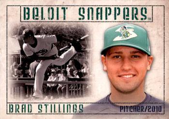 2010 Grandstand Beloit Snappers #NNO Brad Stillings Front